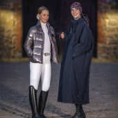 Płaszcz jeździecki KLMarley Unisex Overcoat Granatowy Płaszcz jeździecki KLMarley Unisex Overcoat Granatowy