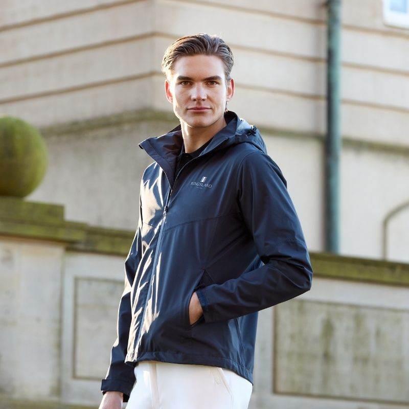 Kurtka przeciwdeszczowa Classic Unisex Lightweight Granatowa