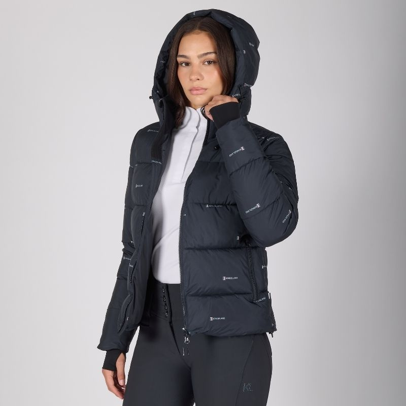 Kurtka jeździecka Classic Insulated Granatowa