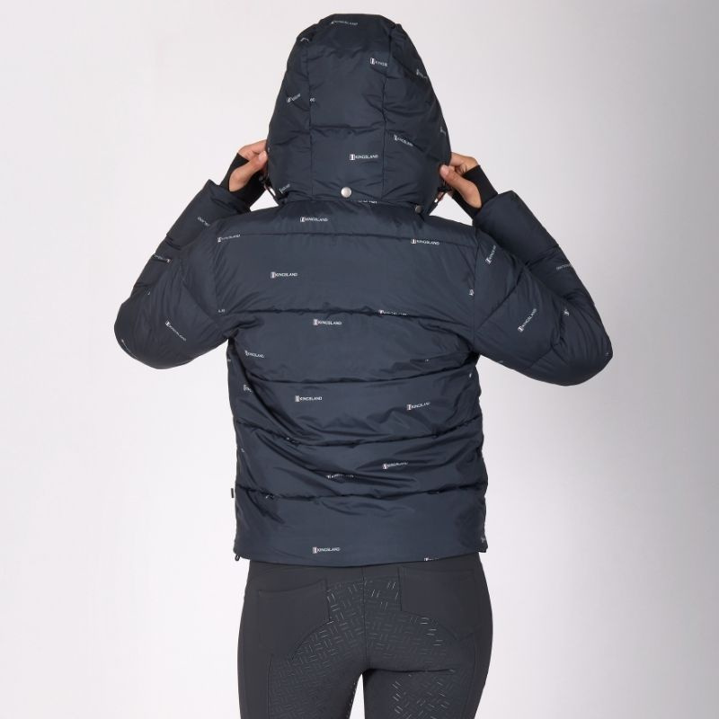 Kurtka jeździecka Classic Insulated Granatowa