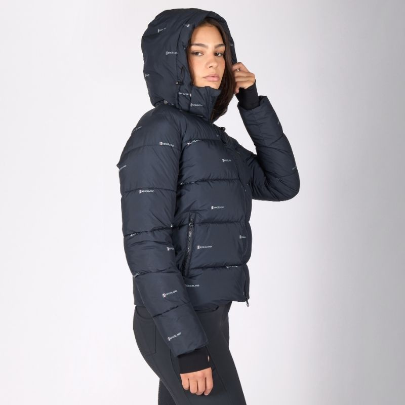 Kurtka jeździecka Classic Insulated Granatowa