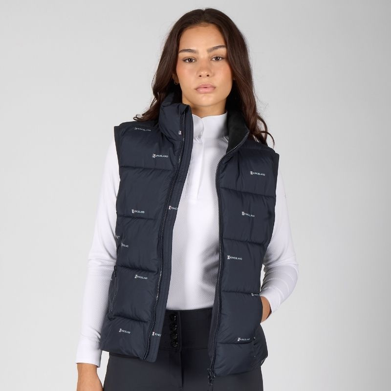 Kamizelka jeździecka Classic Insulated Granatowa