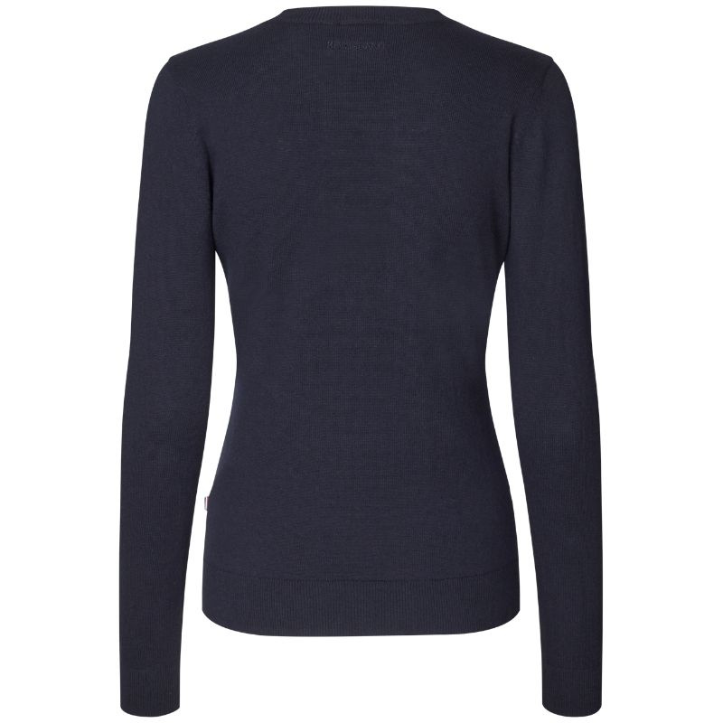 Sweter Classic O-Neck Pullover Granatowy