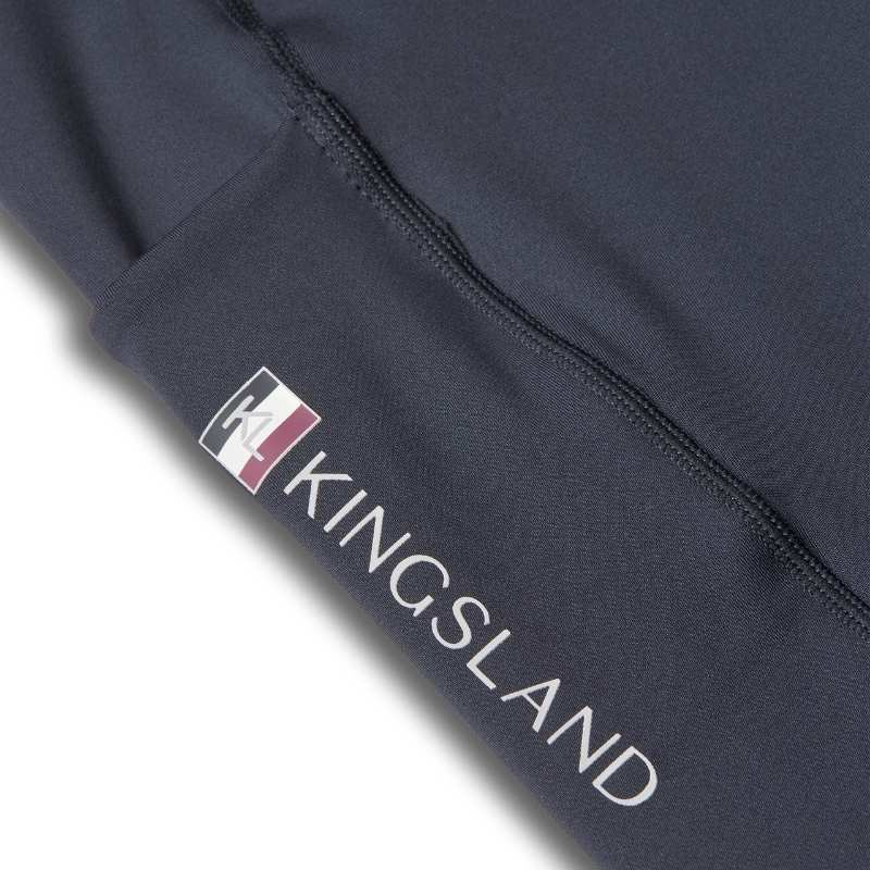 Legginsy jeździeckie Classic Full Grip Granatowe