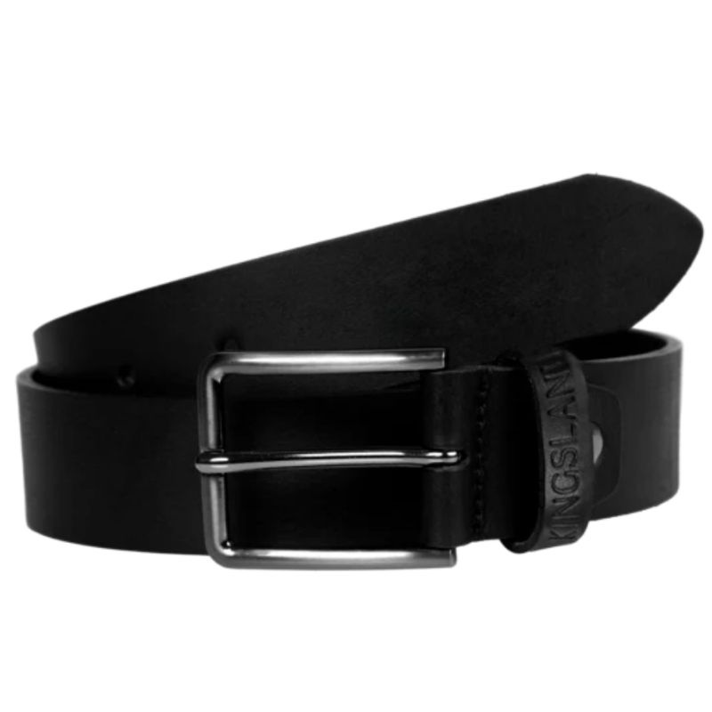 Skórzany pasek Classic Unisex Czarny