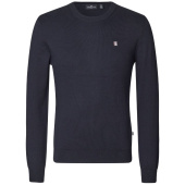 Sweter Classic Mens O-Neck Pullover Granatowy Sweter Classic Mens O-Neck Pullover Granatowy