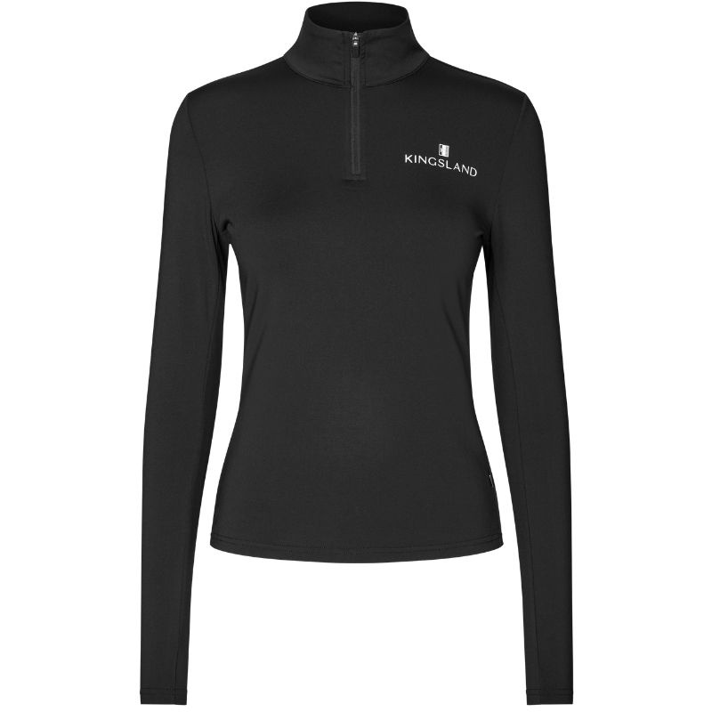 Bluzka jeździecka Classic Training Shirt Czarna