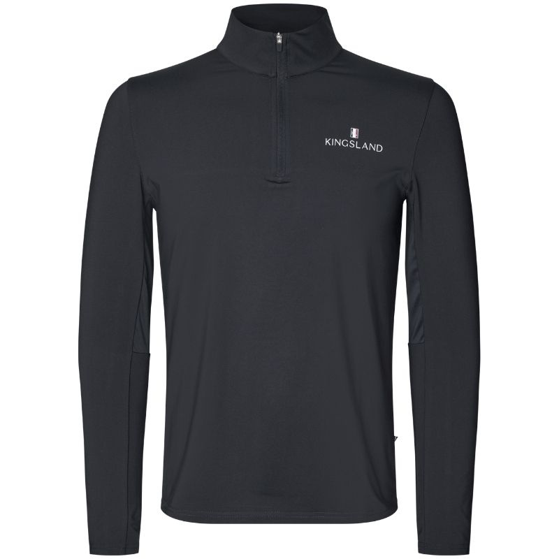 Bluzka jeździecka Classic Mens Training Shirt Granatowa