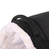 Pad do jazdy na oklep Fauxfur czarny Pad do jazdy na oklep Fauxfur czarny