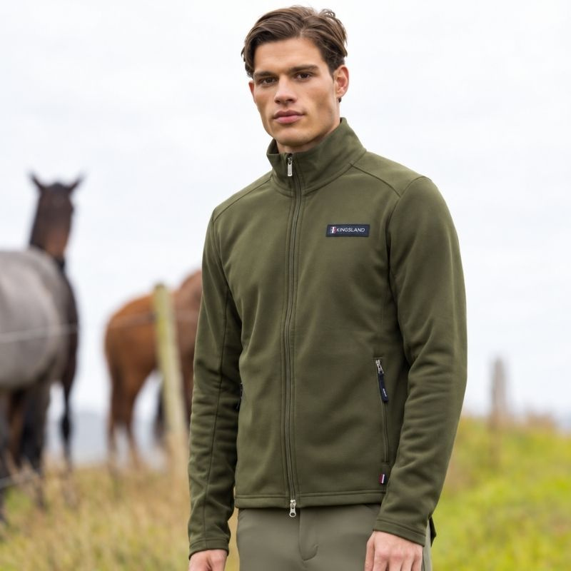 Polar Classic Mens Fleece Zielony