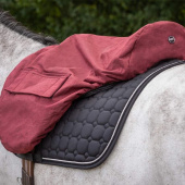Pokrowiec na siodło Water Repellent Bordowy Pokrowiec na siodło Water Repellent Bordowy