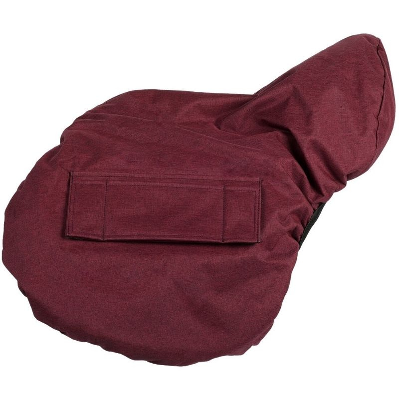 Pokrowiec na siodło Water Repellent Bordowy