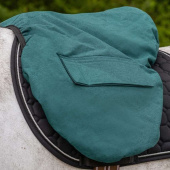 Pokrowiec na siodło Water Repellent Ciemna zieleń Pokrowiec na siodło Water Repellent Ciemna zieleń