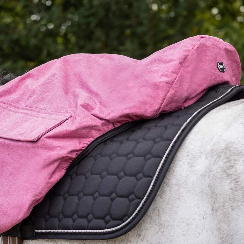 Pokrowiec na siodło Water Repellent Różowy