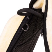 Pad do jazdy na oklep Super Soft Czarny/Naturalny Pad do jazdy na oklep Super Soft Czarny/Naturalny