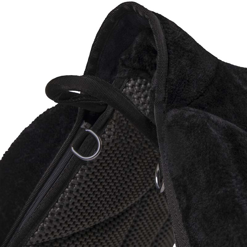 Pad do jazdy na oklep Super Soft Czarny/Czarny