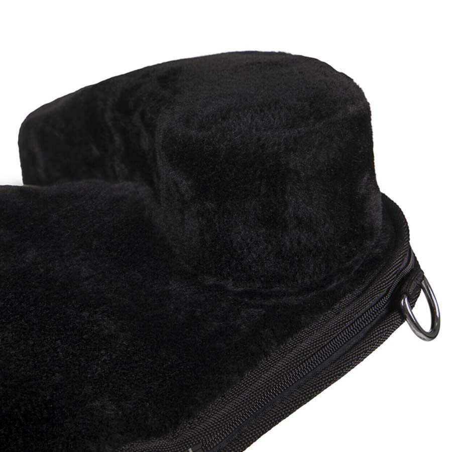 Pad do jazdy na oklep Super Soft Czarny/Czarny