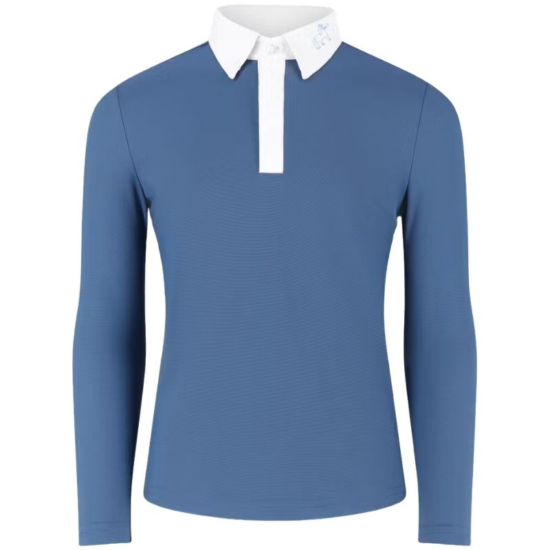 Koszula konkursowa Dziecko/Junior Boy Osaka Long Sleeve Niebieski