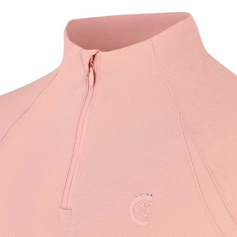 Top treningowy Dziecko/Junior Girl Madrid Long Sleeve Stary róż