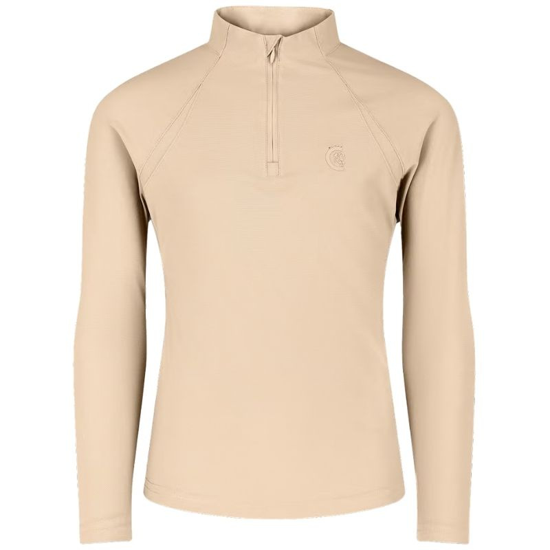 Top treningowy Dziecko/Junior Girl Madrid Long Sleeve Beżowy