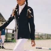 Frak konkursowy Dziecko/Junior Girls Paris Granatowy Frak konkursowy Dziecko/Junior Girls Paris Granatowy