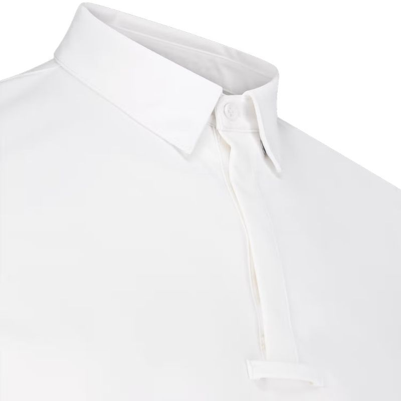 Męska koszula konkursowa Classic Short Sleeve Biała