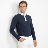 Męska koszula konkursowa Classic Long Sleeve Granatowa Męska koszula konkursowa Classic Long Sleeve Granatowa