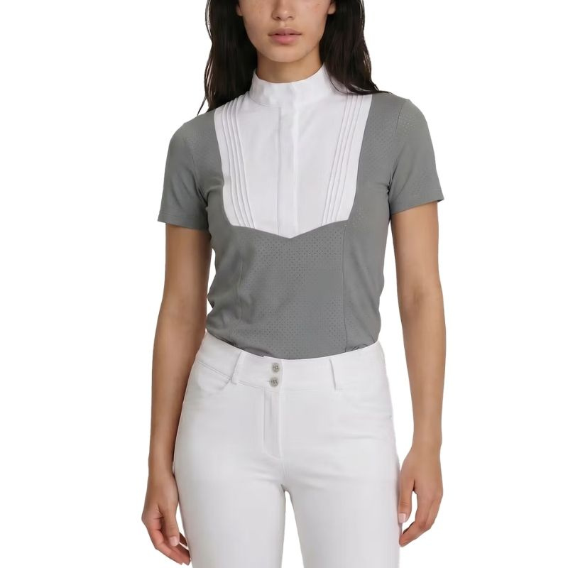 Top konkursowy Heritage Air Short Sleeve Szary