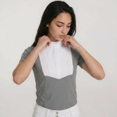 Top konkursowy Heritage Air Short Sleeve Szary Top konkursowy Heritage Air Short Sleeve Szary
