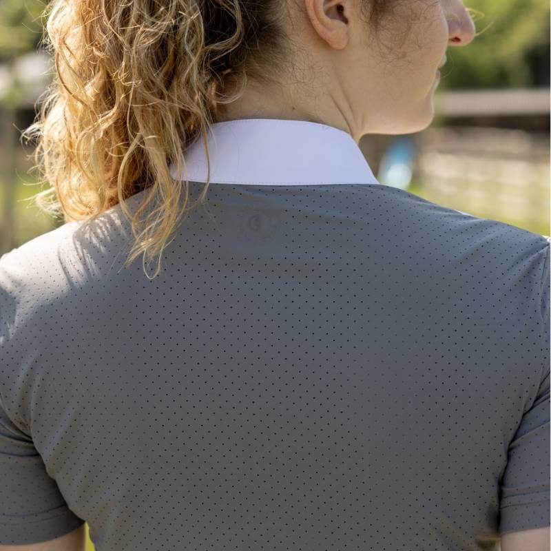 Top konkursowy Heritage Air Short Sleeve Szary