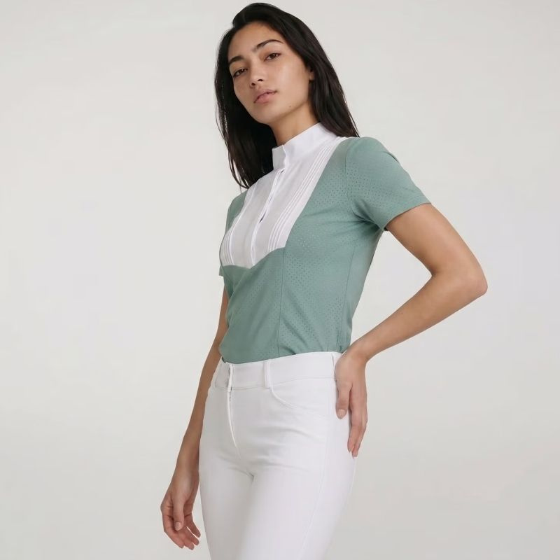 Top konkursowy Heritage Air Short Sleeve Mięta 