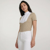 Top konkursowy Heritage Air Short Sleeve Beżowy Top konkursowy Heritage Air Short Sleeve Beżowy