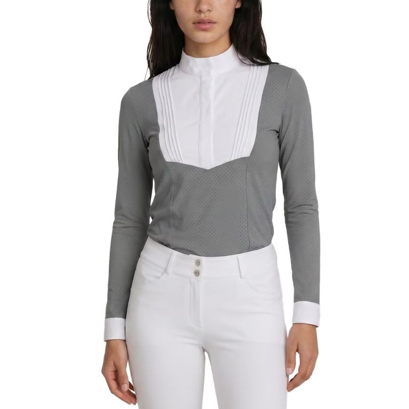 Top konkursowy Heritage Air Long Sleeve Szary