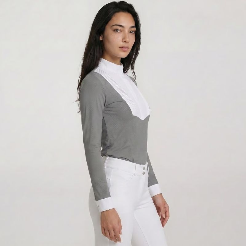 Top konkursowy Heritage Air Long Sleeve Szary
