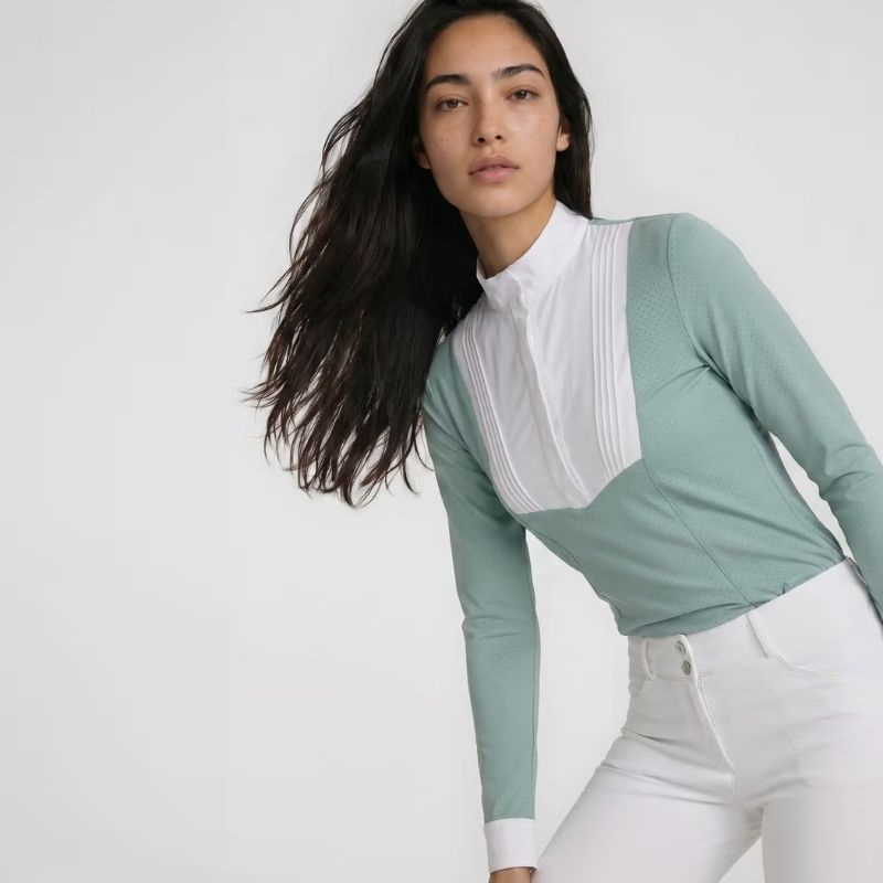 Top konkursowy Heritage Air Long Sleeve Mięta 