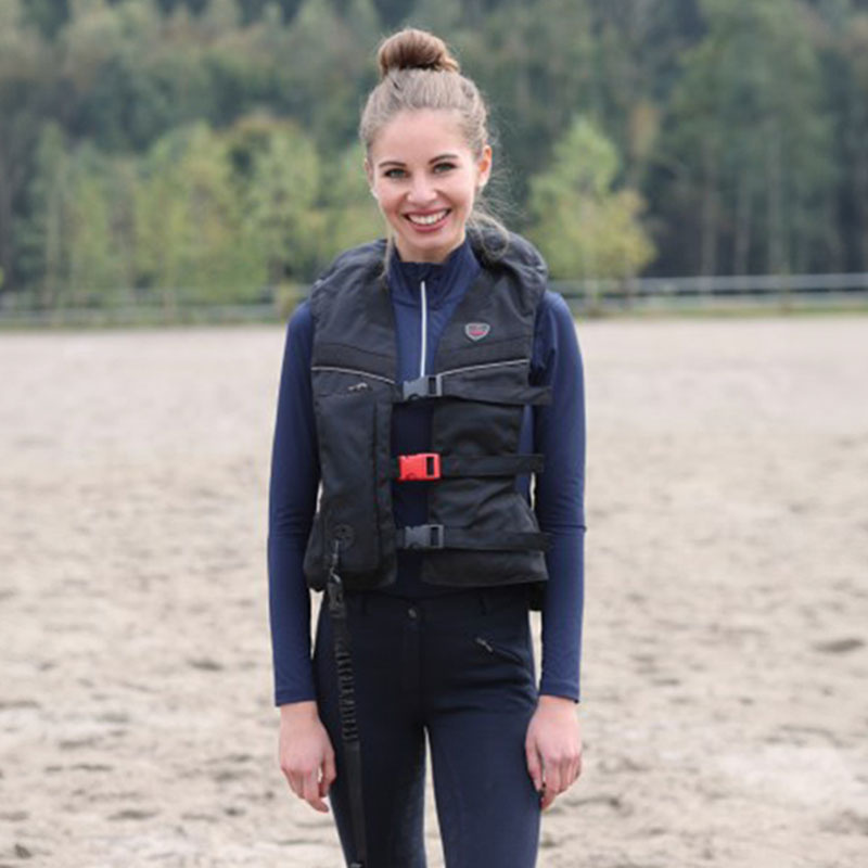 Kamizelka ochronna Airbag Spark EQ3 Czarna