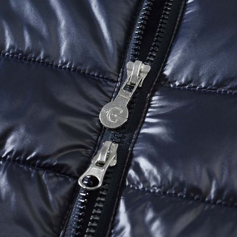 Męska kurtka jeździecka Quilted Granatowa