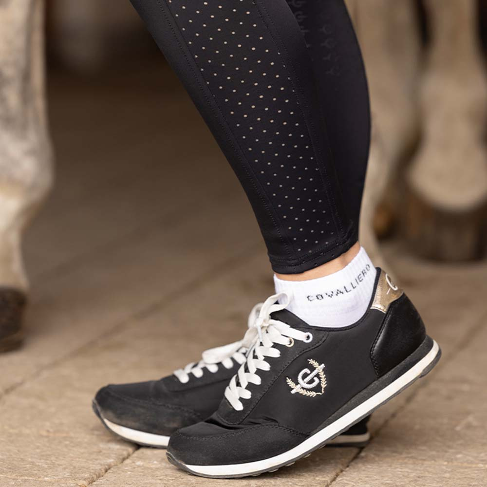 Legginsy jeżdzieckie CompressionCzarne