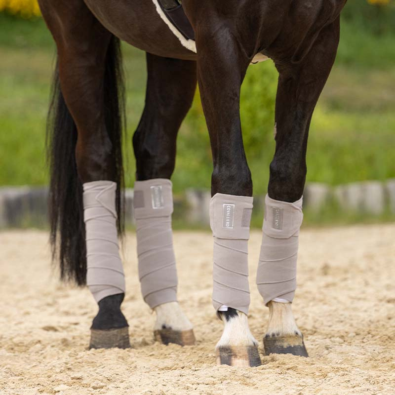 Owijki polarowe 4 szt. Beżowe