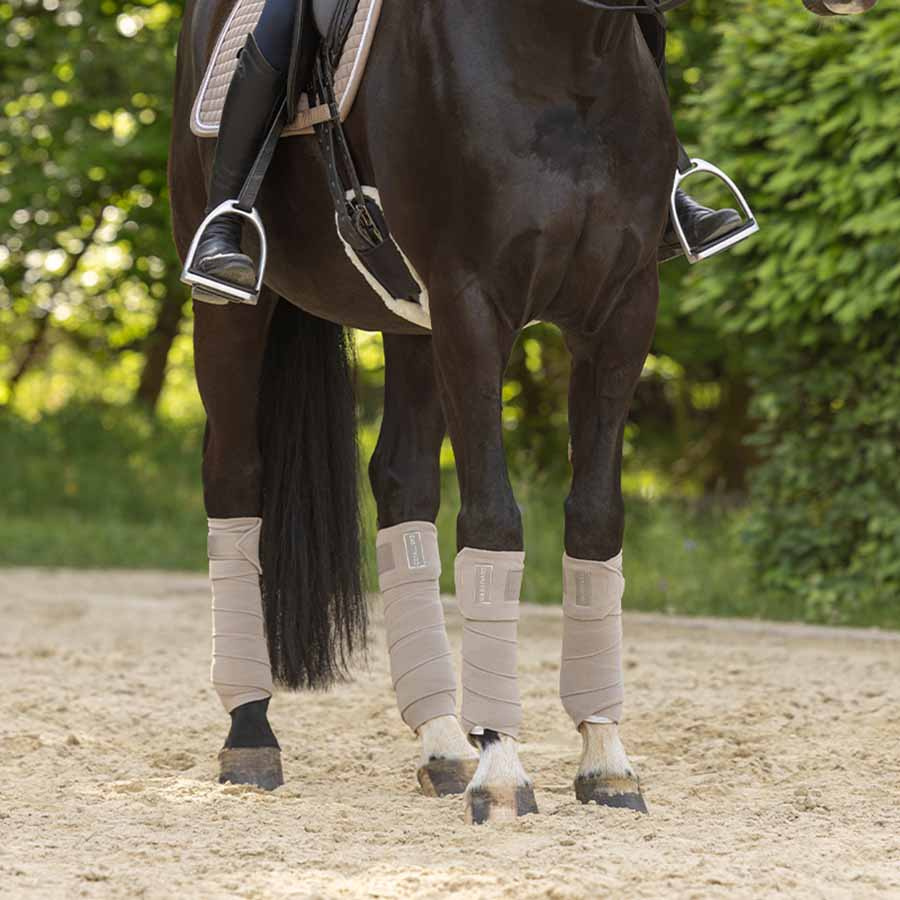 Owijki polarowe 4 szt. Beżowe