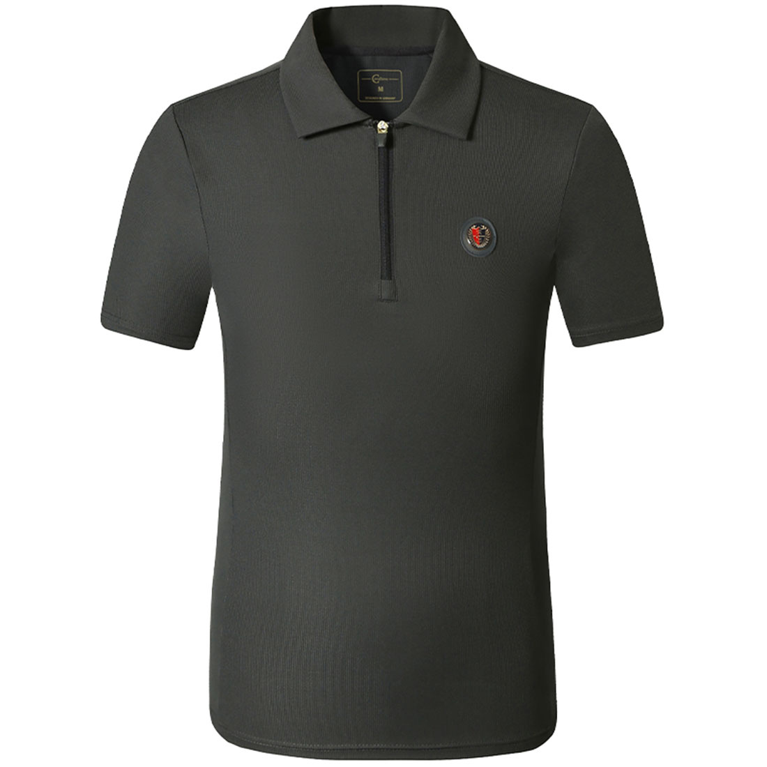 T-shirt męski Anniversary 1/2 Zip Szary