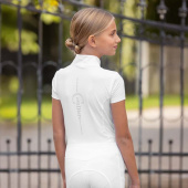 Koszulka konkursowa Dzieci/Junior Laser Biała Koszulka konkursowa Dzieci/Junior Laser Biała