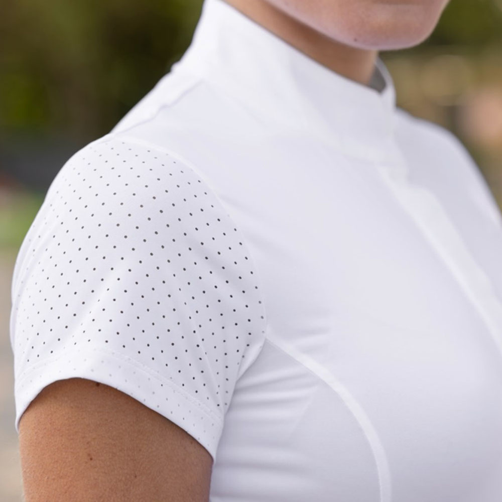 Koszulka konkursowa Laser Biała