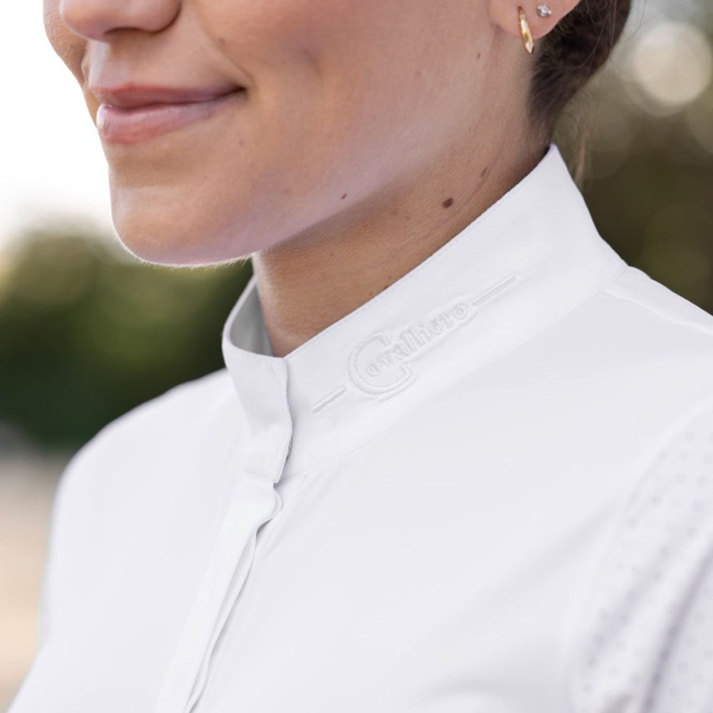 Koszulka konkursowa Laser Biała