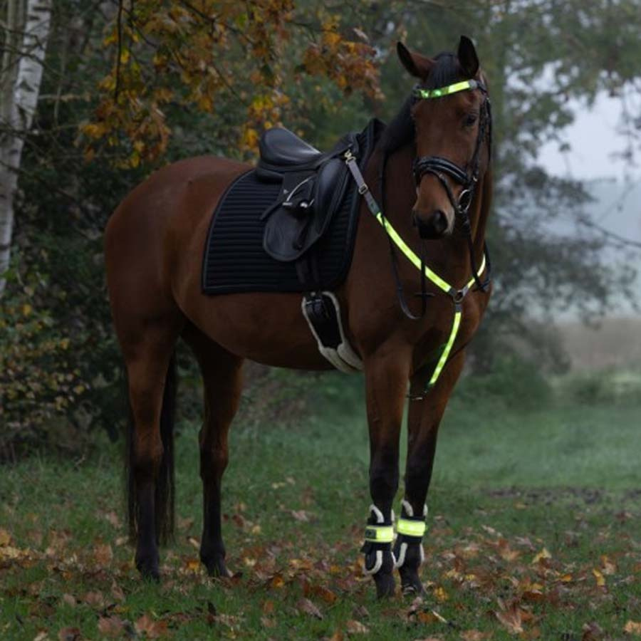 Odblaski na nogi High-Visibility LED 2 szt. Żółte