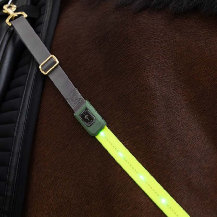 Napierśnik High-Visibility LED Żółty