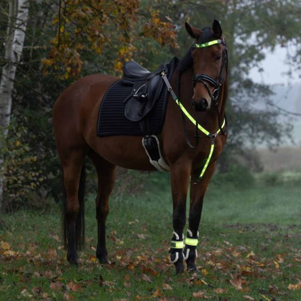 Napierśnik High-Visibility LED Żółty