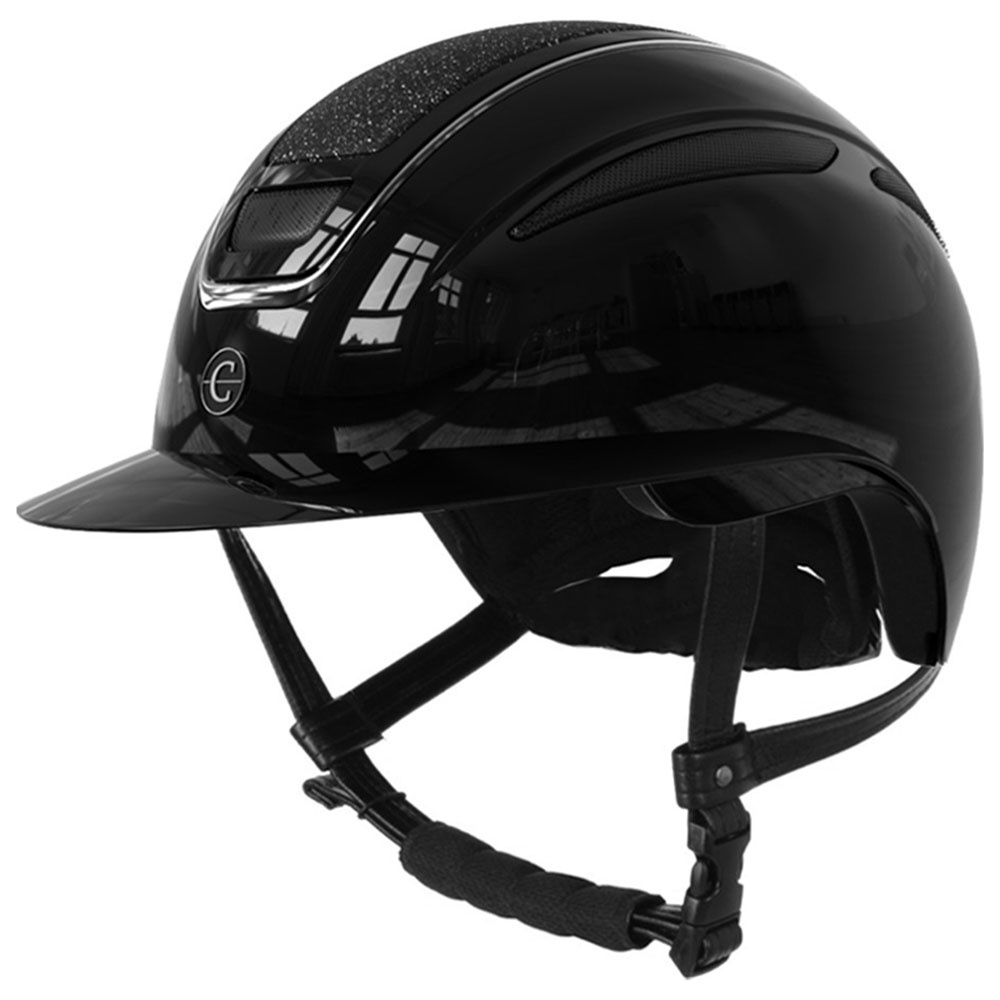 Kask Elite Polo Glossy Czarny
