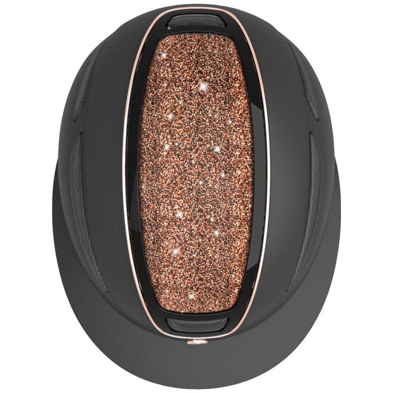 Kask Elite Polo Rose Gold Czarny