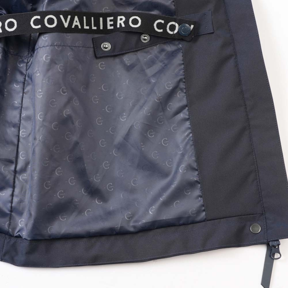 Płaszcz przeciwdeszczowy 2-Way Zip Granatowy